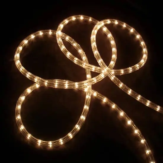 100ft. Clear Incandescent Outdoor Christmas Rope Lights {4}