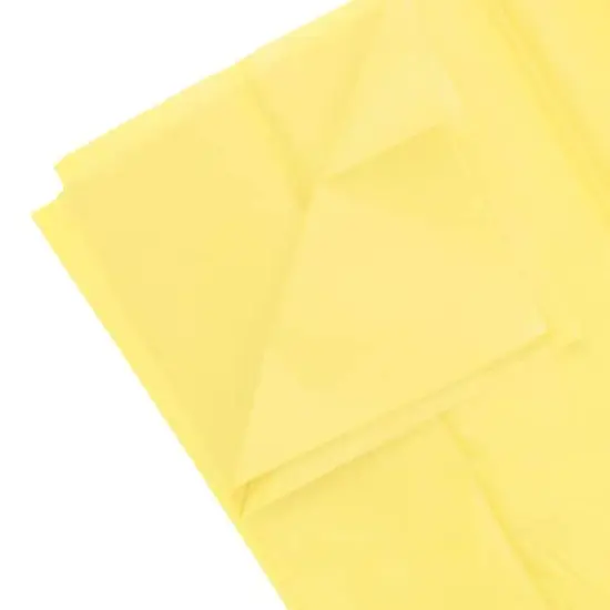 JAM Paper 20" x 26" Tissue Paper, 2 Packs of 10 Sheets Yellow {5}