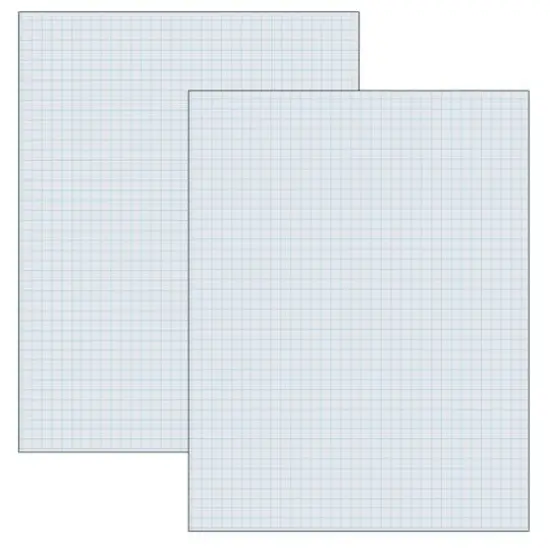 Pacon&reg; White 1/4" Graphing Paper, 2 Packs of 500 {1}
