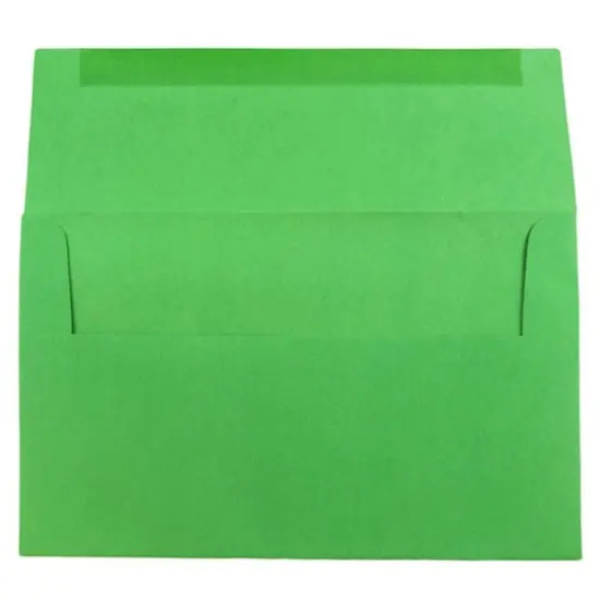 JAM Paper A10 Colored Invitation Envelopes, 50ct. Green {4}