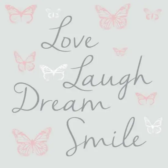 RoomMates Butterfly Dream Decals with 3D Cutout Butterflies {1}