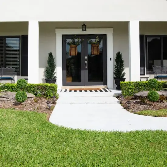 3ft. UV Resistant Double Ball Boxwood Topiaries with Integrated Ground Stake, 2ct. {3}