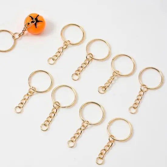 25mm Gold Split Key Ring, 50ct. by Bead Landing&trade; {3}