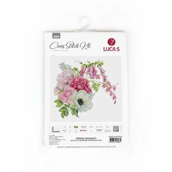 Luca-S Spring Bouquet Counted Cross Stitch Kit {8}