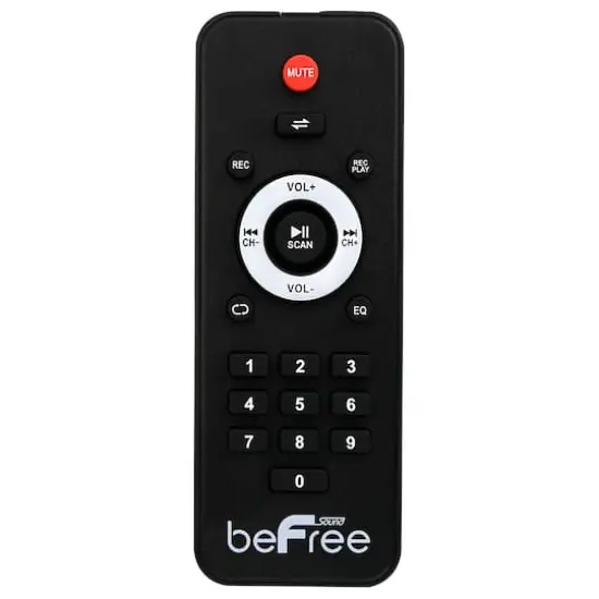 beFree Sound 8" Wireless Rechargeable Bluetooth Party Speaker With LED Illuminating Lights {4}