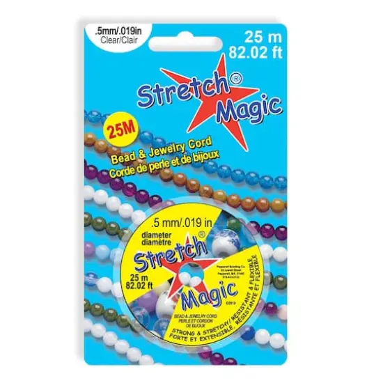 Stretch Magic&reg; Clear Bead & Jewelry Cord, 0.5mm {4}
