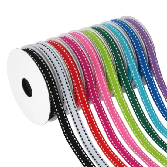 3/8" x 2yd. Tonal Value Pack Ribbon by Celebrate It&reg; Stitch {1}