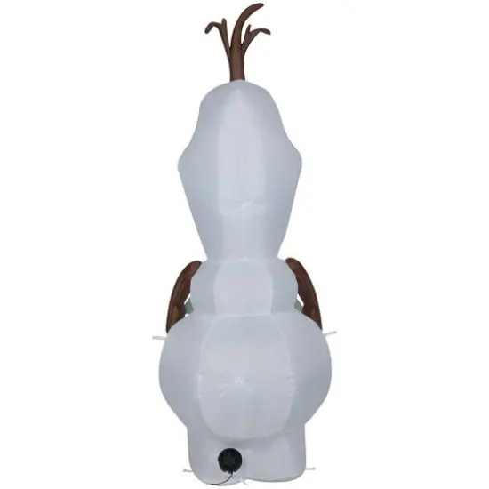 5.5ft. Airblown&reg; Inflatable Olaf with Christmas Trees {3}