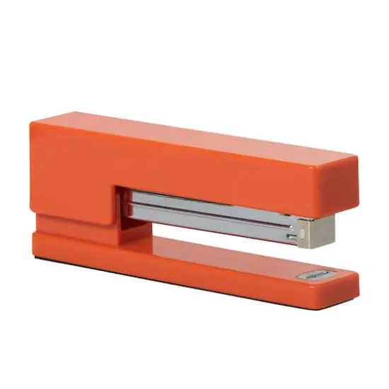 JAM Paper Modern Desk Stapler Orange {1}