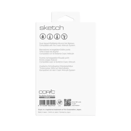 Copic&reg; Sketch 6 Color Portrait Marker Set {2}