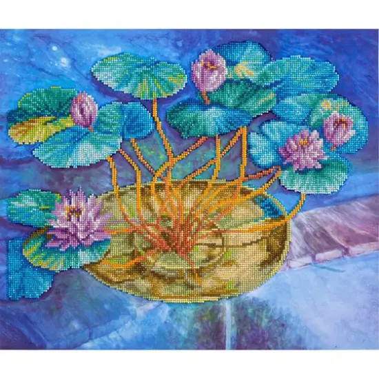 Diamond Art&reg; Water Lilies Advanced Kit {1}