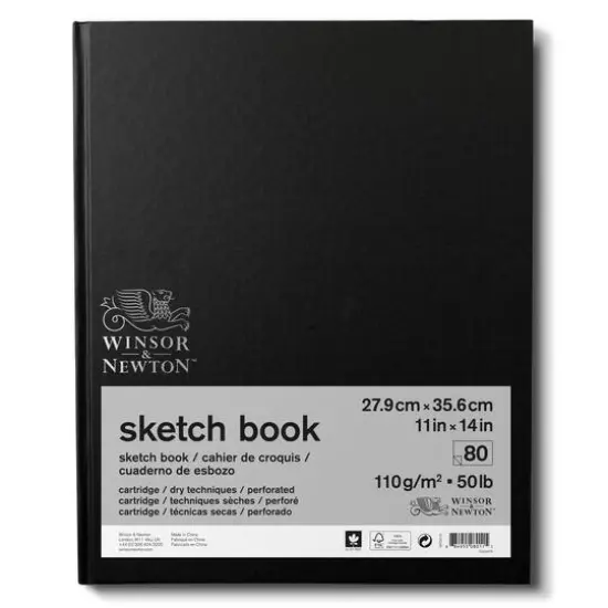 Winsor & Newton&trade; White Hard-Bound Sketchbook {1}