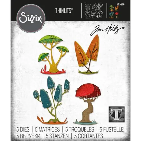 Sizzix&reg; Thinlits&reg; Tim Holtz&reg; Toadstool Dies {1}