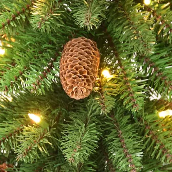 3ft. 4ft. and 5ft. Pre-Lit Artificial Christmas Tree Set, Warm White LED Lights {5}