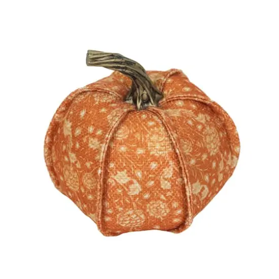 4.5" Orange Vintage Pumpkin Tabletop D&eacute;cor by Ashland&reg; {1}