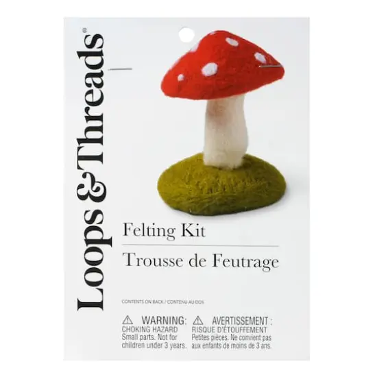 Mushroom Felting Kit by Loops & Threads&reg; {5}