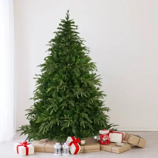 6.5ft. Unlit Green Roosevelt Fir Artificial Christmas Tree {3}
