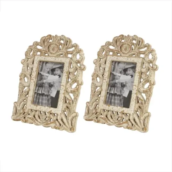 2 Pack White Vintage 8" x 11" Frame {8}