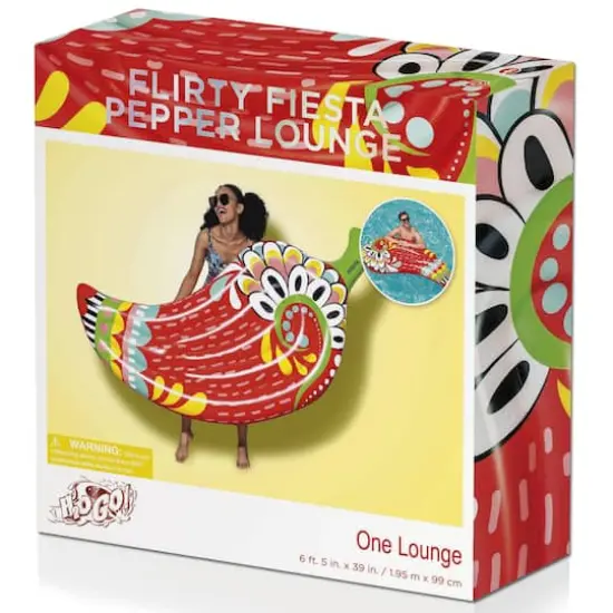 Bestway&reg; H2OGO!&reg; Flirty Fiesta Pepper Pool Float {3}