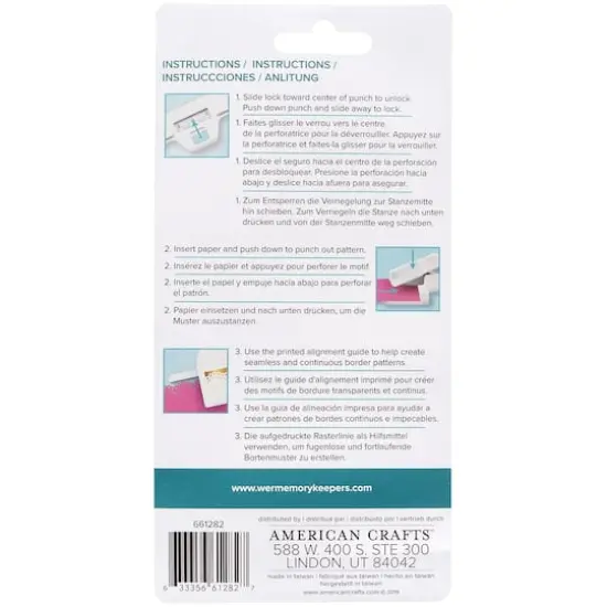 We R Memory Keepers&reg; Scallop Lace Edge Punch {4}