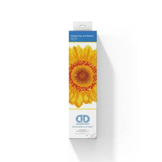 Diamond Dotz&reg; Happy Day Sunflower Diamond Painting Kit {4}