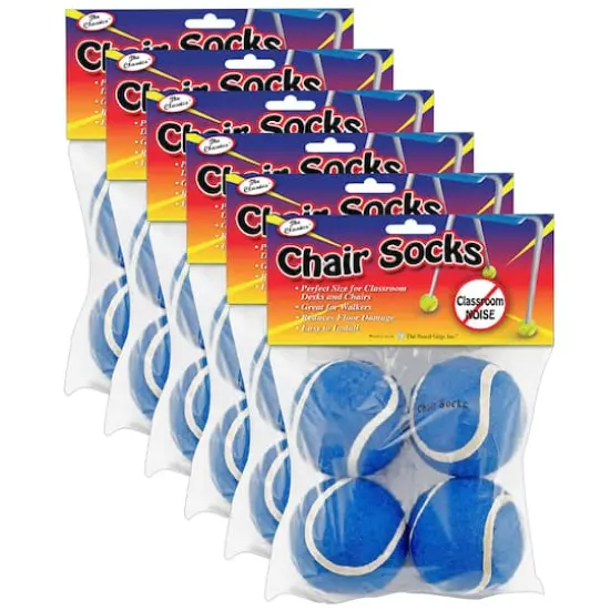 The Classics&trade; Blue Chair Socks, 6 Pack {1}