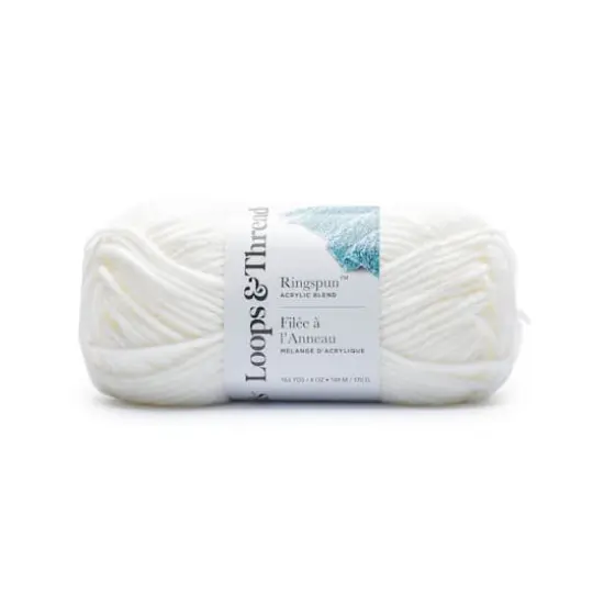 Ringspun&trade; Yarn by Loops & Threads&reg; White Dove {1}