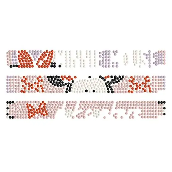 Camelot&reg; Dots DOTZIES&reg; Minnie Mouse Couture Bracelet Kit, Round Diamonds {4}