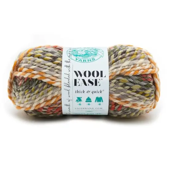 Lion Brand&reg; Wool-Ease&reg; Thick & Quick&reg; Prints, Stripes & Metallics Yarn Coney Island {1}