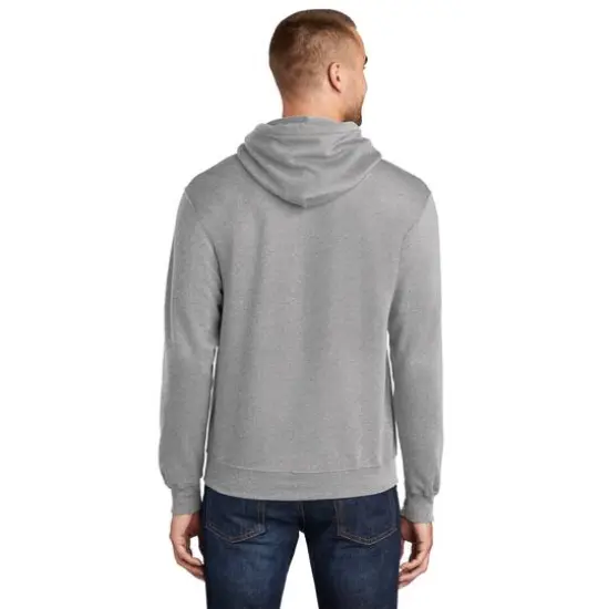 Port & Company&reg; Tall Core Fleece Pullover Hooded Sweatshirt Athletic Heather {5}