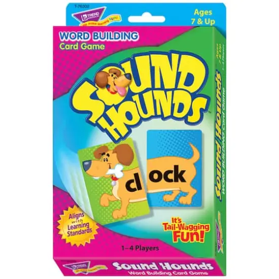 Trend Enterprises&reg; Sound Hounds&trade; Word Building Card Game {1}