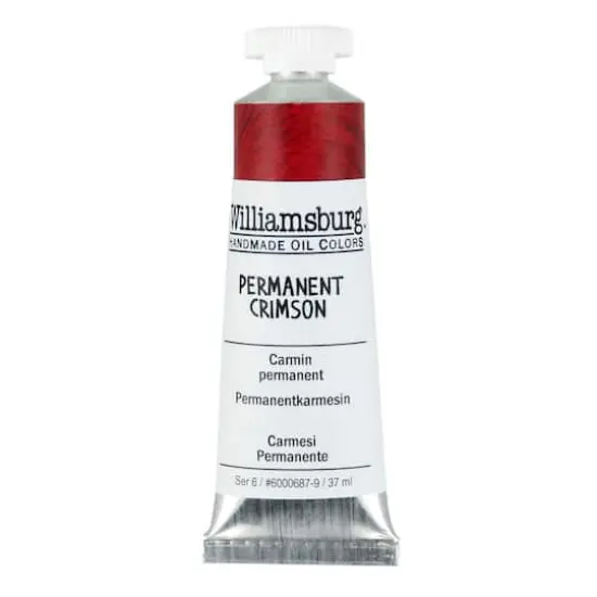 Williamsburg&reg; Artist Oil Colors, 37mL Permanent Crimson {1}