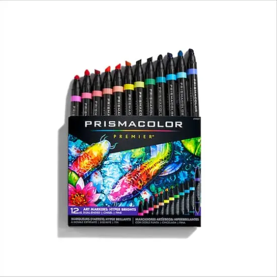 Prismacolor&reg; Premier&reg; Hyper Brights Dual-Ended Art Markers, 12ct. {3}
