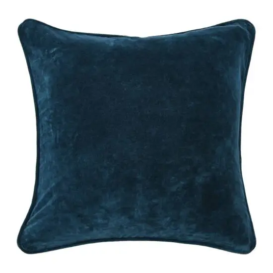 Hello Honey&reg; Dark Blue Velvet Pillow Cover {1}
