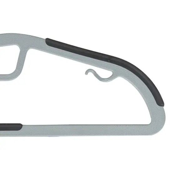 Simplify Ultimate Hangers, 8ct. Light Gray {5}