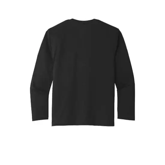 Port & Company® Youth Long Sleeve Performance T-Shirt Jet Black {4}