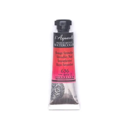 Sennelier French Artists' Watercolor, 10mL 636 Sennelier Red S2 {1}