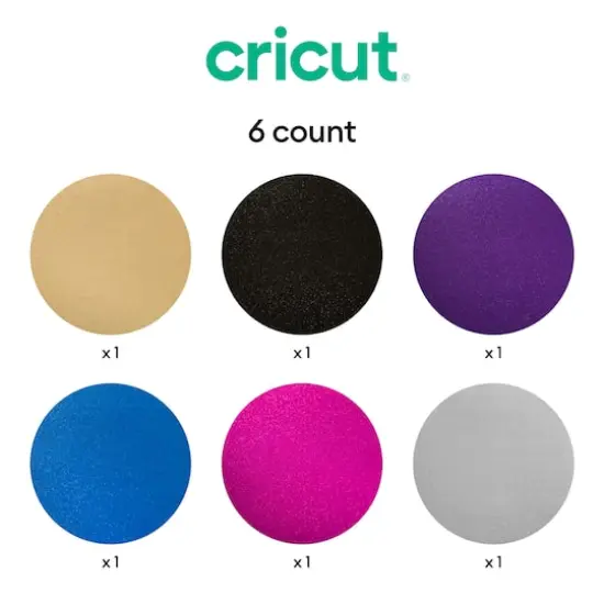 Cricut&reg; Permanent Shimmer Vinyl, Multi Sampler {3}