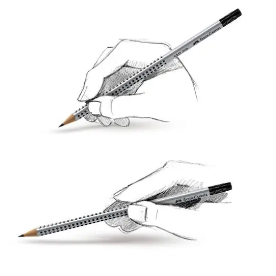 Faber-Castell HB Graphite GRIP Writing EcoPencils, 12ct. {10}