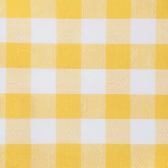 DII&reg; Checkers Dinner Napkins, 6ct. Yellow/White {8}