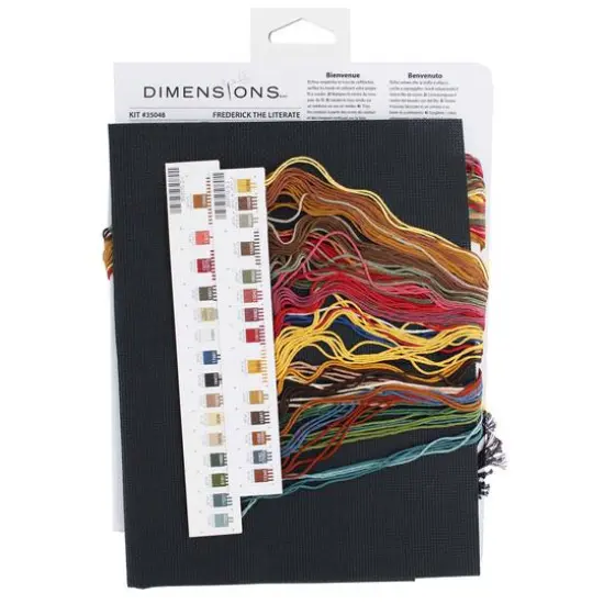 Dimensions&reg; Frederick the Literate Counted Cross Stitch Kit {3}