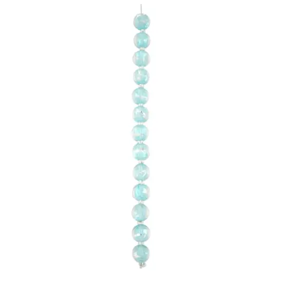 Aqua Lampwork Glass Stripe Beads by Bead Landing&trade; {4}
