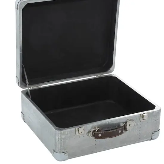 Silver Wood & Metal Farmhouse Box Set {4}