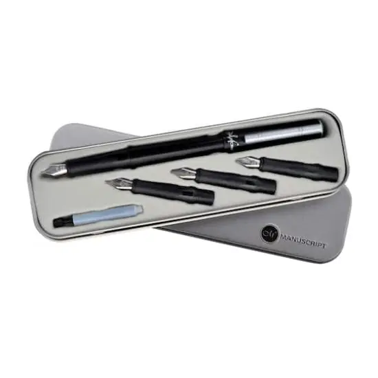 Manuscript Creative Calligraphy 4-Nib Set {3}