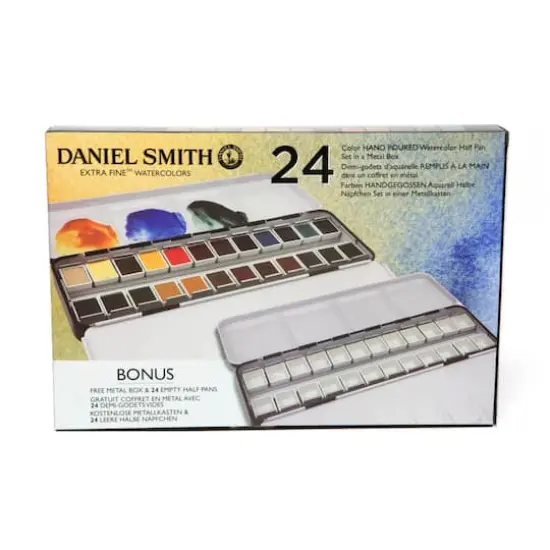 Daniel Smith Extra Fine&trade; Watercolor 24 Color Half Pan Set  {2}