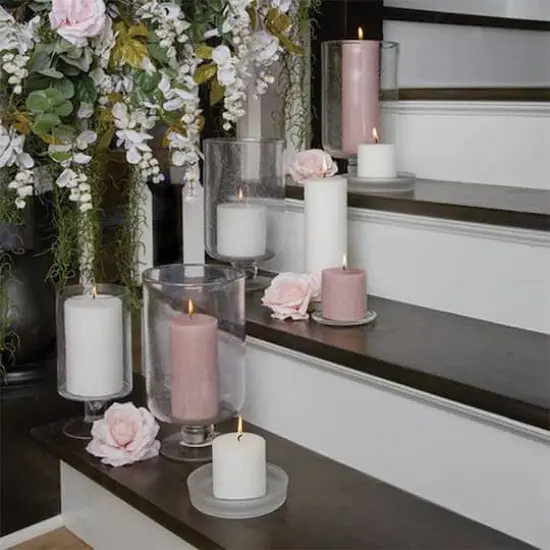 Root Candles 3" x 6" Unscented Timberline&trade; Pillar Candle Dusty Rose {4}