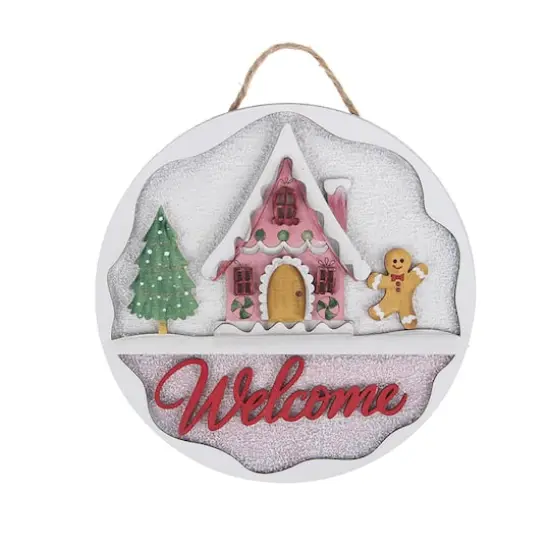 6" Welcome House Plaque DIY Wood D&eacute;cor Kit by Make Market&reg; {3}