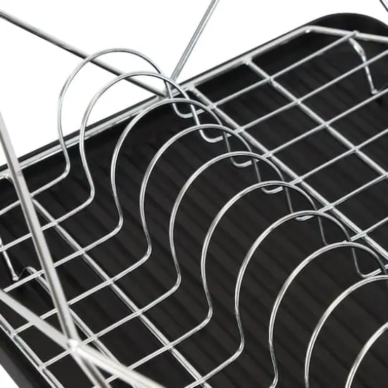 Kitchen Details 18.5" Geode Dish Rack Chrome {11}