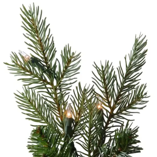 7.5ft. Pre-Lit Feel-Real&reg; Nordic Spruce&reg; Artificial Christmas Tree, Clear Lights {4}