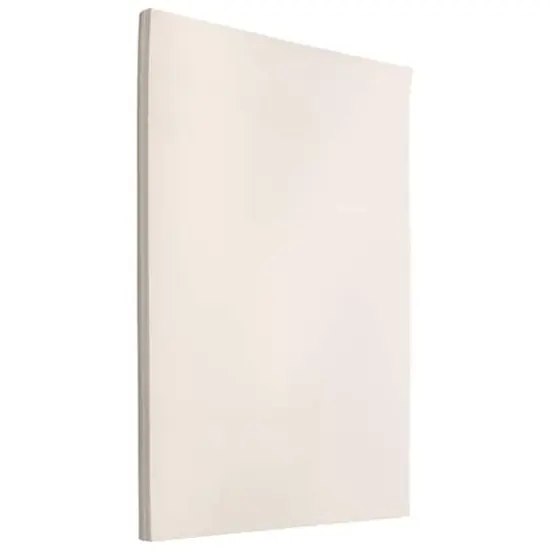 JAM Paper Strathmore Natural White Wove 11" x 17" Tabloid Cardstock, 50 Sheets {1}